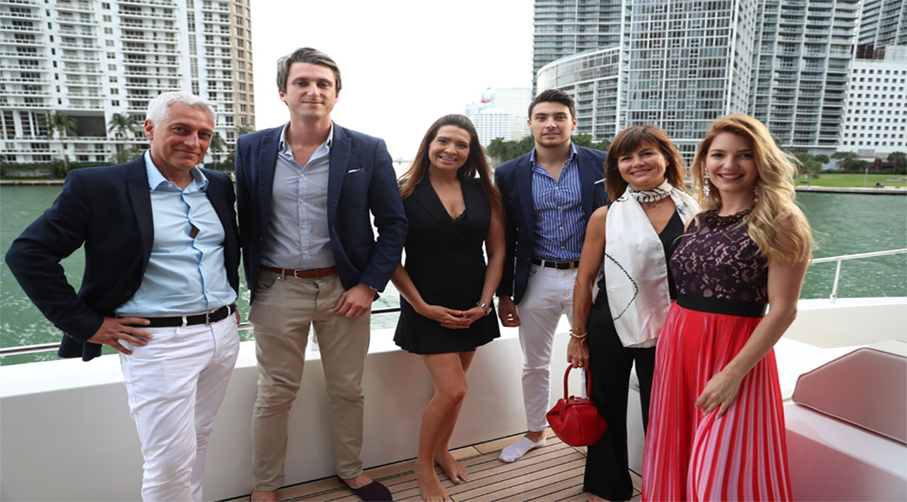 Barnes Miami, Barnes Yachts and Aston Martin Residences gathered for Yacht show