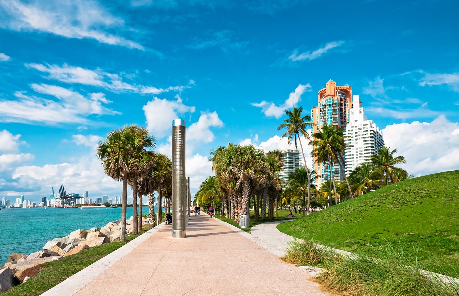 South Pointe in Miami Beach, Florida